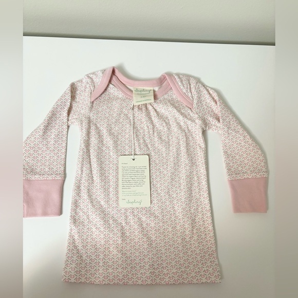 Sapling dusty pink long sleeve top size 3-6 mo new - Picture 1 of 3